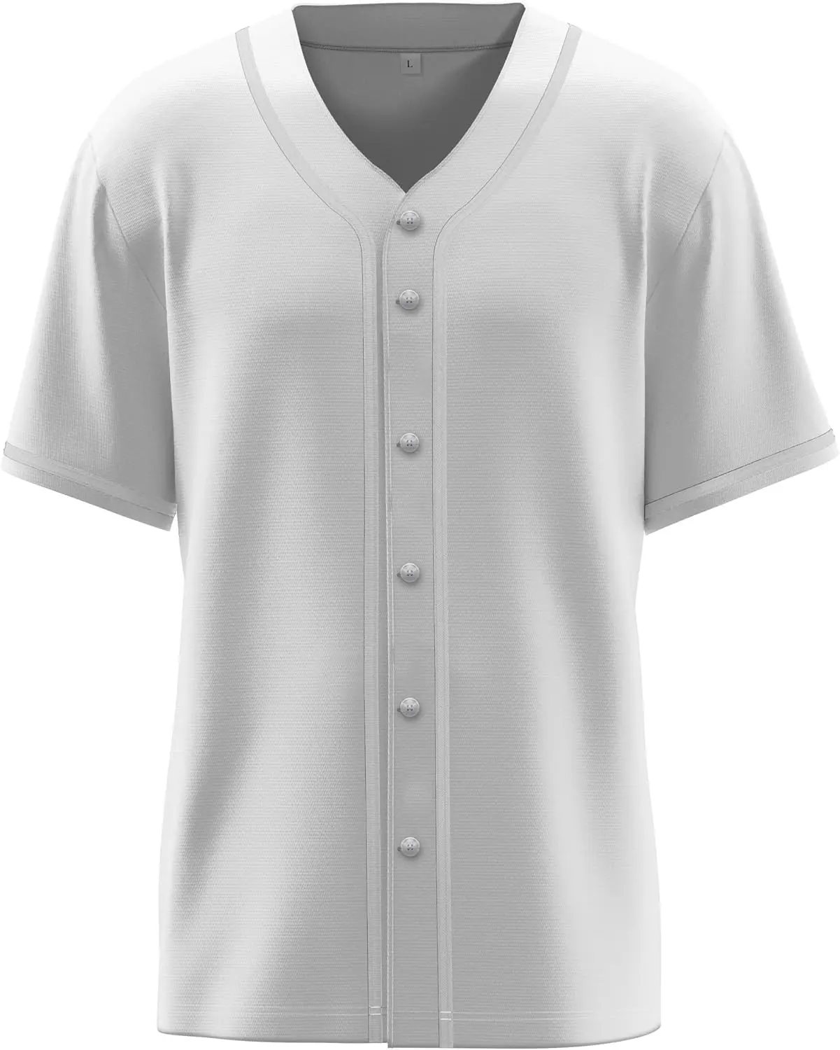 Baseball Jerseys Blank Button Down Shirts Plain Casual Short Sleeve Hipster Hip Hop Sports Adults Uniforms