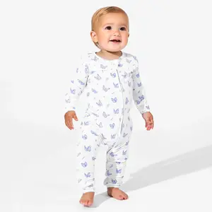 Butterfly Bamboo Convertible Footie