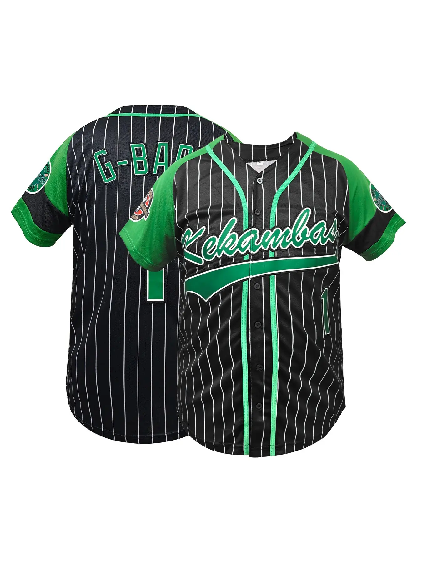 Men's Black Striped Baseball Jersey, High-Quality Embroidered V-Neck Cardigan, Loose Breathable Unisex Sportswear for Outdoor Training, Competition, Daily Casual, Training Shirt, Sports Top, All Seasons