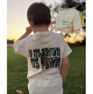 If It’s Brown It’s Down Youth and Adult T-shirt or Sweatshirt, country boy clothing, #Southern Boy Cothing, toddler youth shirt, Outdoor apparel, Family shirt, Trending tee, Youth clothing, gift for son and daughter, summer outfit, vacation outfit