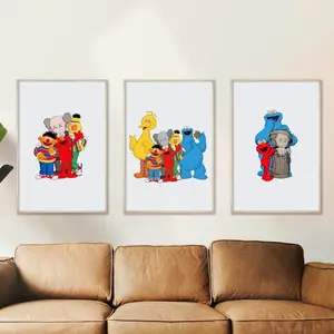 Hypebeast Toys Poster Set of 3, Hypebeast Figure Printable Wall Art, Minimalist Hypebeast Decor, Gift for Boyfriend, Art Decor Ornaments Decoration