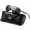 【BackToSchool】SUNGAIT Men's Polarized Classic Full Rim Sunglasses, Ultra-Lightweight UV400 Shield, TAC Lens, Anti-Scratch Aviation-Grade Aluminum Alloy Frame (Feels Premium), Flexible Hinge, EDC Gear, Gift Option, Men's Fashion Accessory