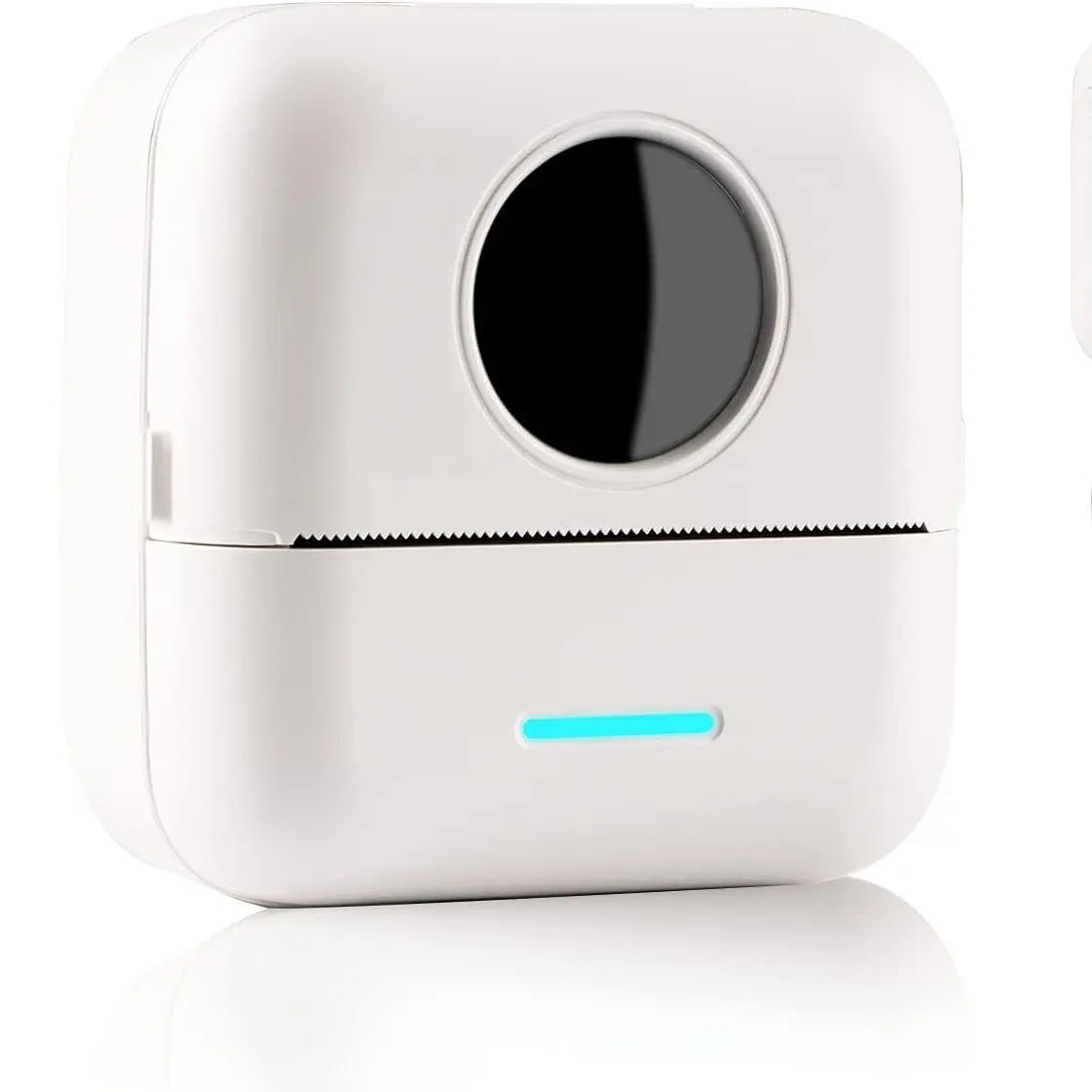 Mini Sticker Printer Bluetooth Smart Pocket Inkless Thermal Printer for iOS&Android, Portable Receipt Printer for Photo Journal Notes Memo