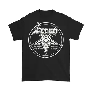 VENOM In League With Satan T-shirt - 100% Cotton
