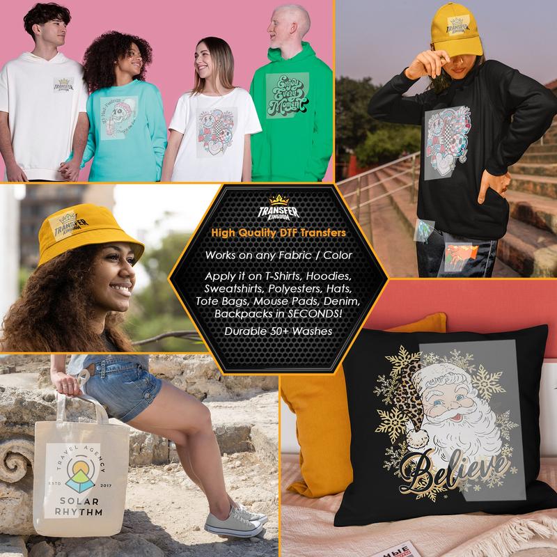 15PCS Valentines Day Mystery DTF Transfer Bundle – Ready to Press Valentines Day Designs | for T-Shirts, Totes & DIY Gifts