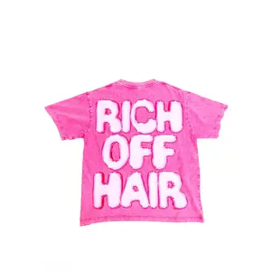 Rich Off Hair Pink Shirt