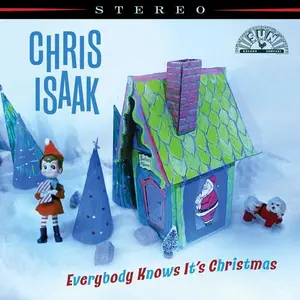 Chris Isaak - Everybody Knows It's Christmas  [VINYL RECORD - LP] Colored Vinyl, Green, White, Deluxe Ed