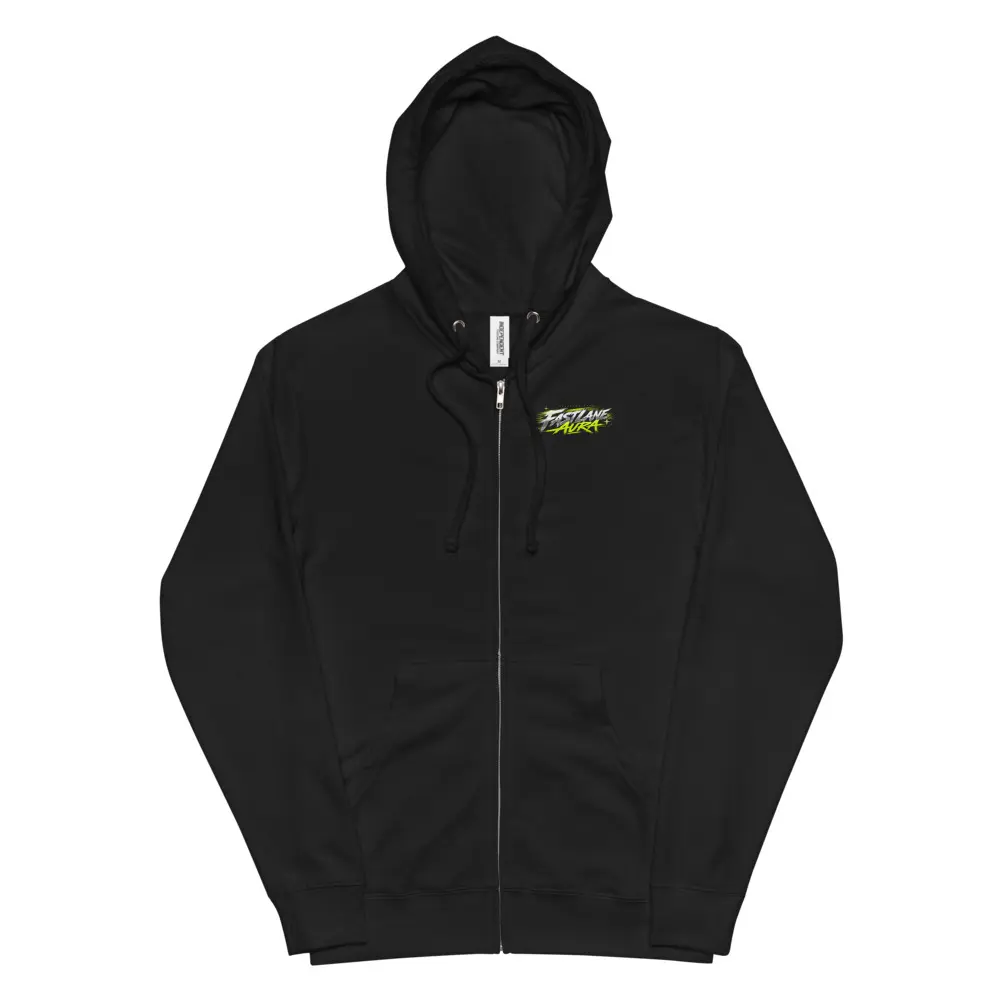 FASTLANE AURA Unisex fleece zip up hoodie