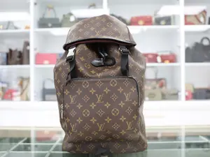Pre-owned CANVAS Backpacks LOUIS VUITTON ZACK BACKPACK