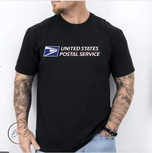 Mail Carrier T-Shirt, Postal Worker Graphic Tee, US Mail Service Gift, Professional Mailman Apparel, Cotton T-Shirt