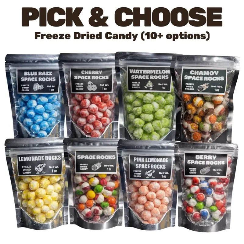 $3 Freeze Dried Candy- Astro Freeze Treats- Pick & Choose 10+ Flavors- $3 Each Bag- Freeze Dried Candy Bundle- Crunchy Snack- TikTok Best Sellers