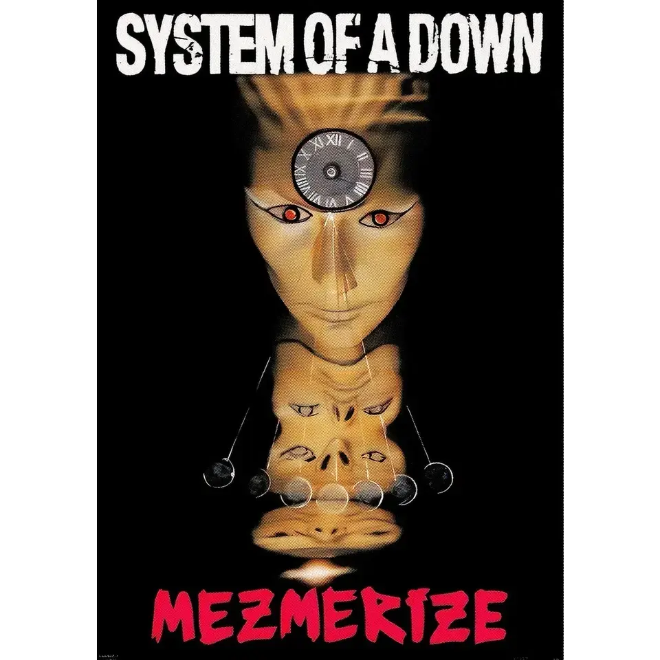 SYSTEM OF A DOWN MEZMERIZE Poster , Rock Bands Music Posters Prints Wall Art Home Decor