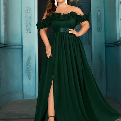 Plus Size Forest Green Bridesmaids Dresses - TikTok Shop Plus Size Forest Green Bridesmaids Dresses - TikTok Shop