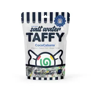 Taffy Shop, CocoCabana Salt Water Taffy - Gourmet Soft, Sweet & Chewy Candy
