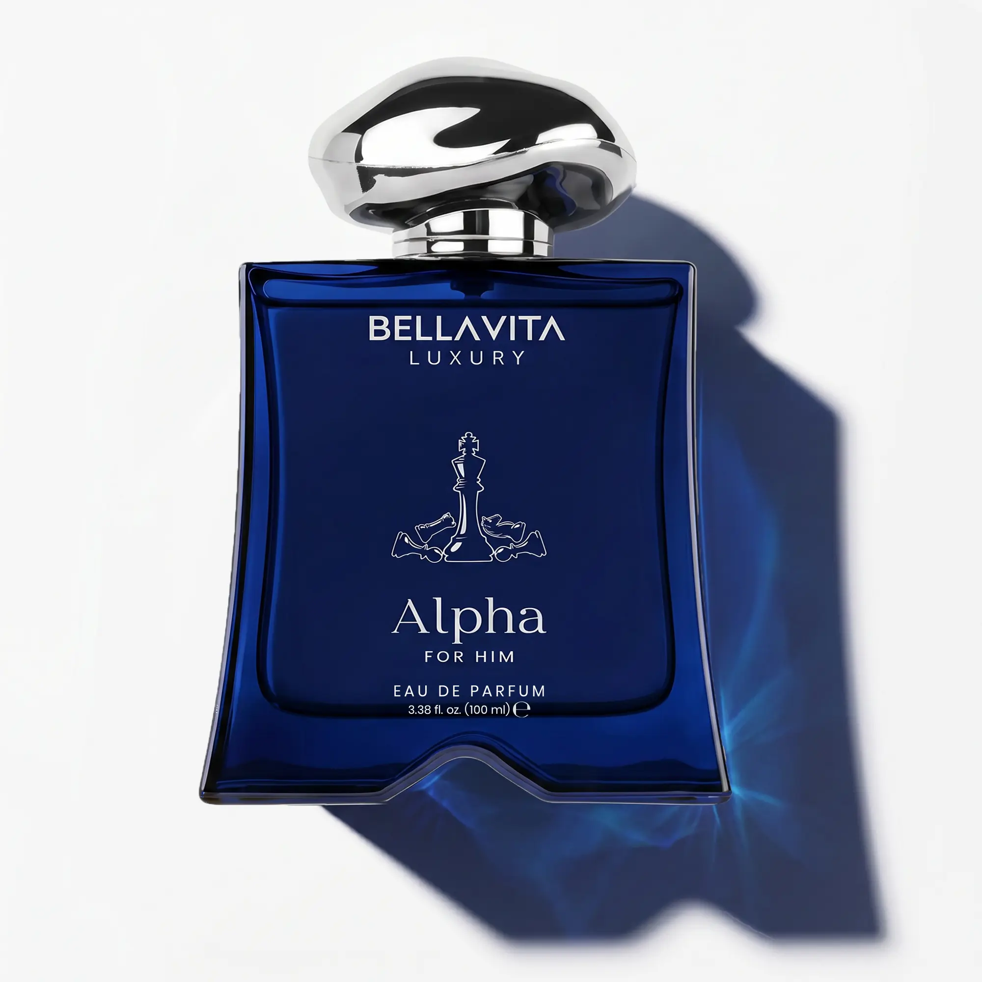 BellaVita Luxury’s Mood Collection Alpha for Him | EDP | Bergamot, Lily & Cedarwood | Premium Long-Lasting Fragrance for Men | 3.38 Fl.oz