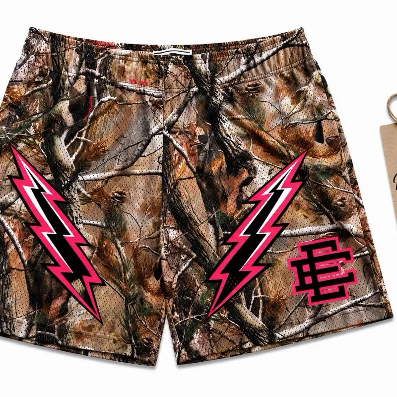 Eric Emanuel camo pink thunder size L & XL