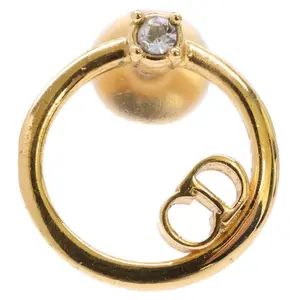 Pre-owned Christian Dior Single Earring Rhinestone by Rebag