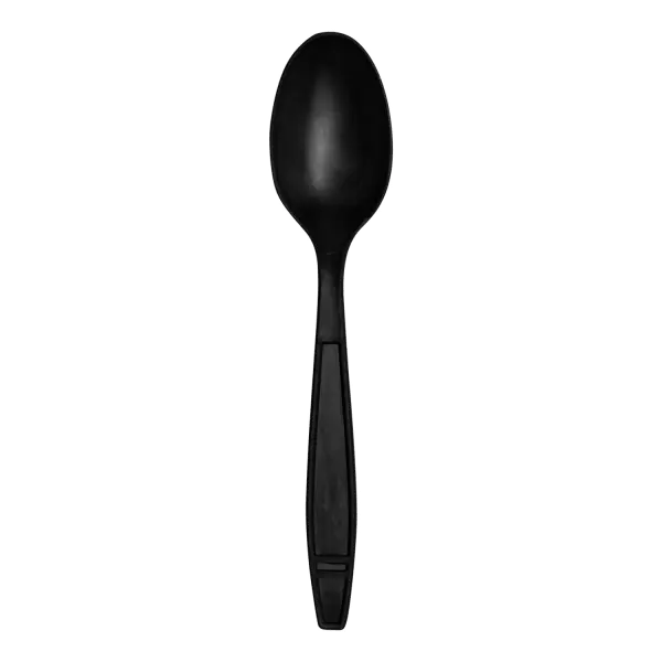 Karat Earth Heavy Weight Bio-Based Tea Spoons, Black - 1000 pcs Karat Earth Heavy Weight Bio-Based Tea Spoons, Black - 1000 pcs