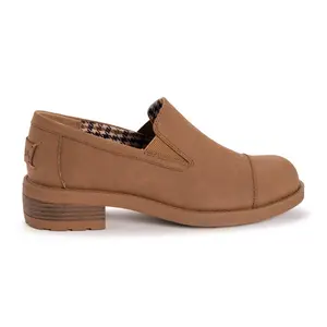 Muk Luks Women's Vicky Classic Casual Loafers - Stylish Flat Shoe with Comfortable Rubber Footwear