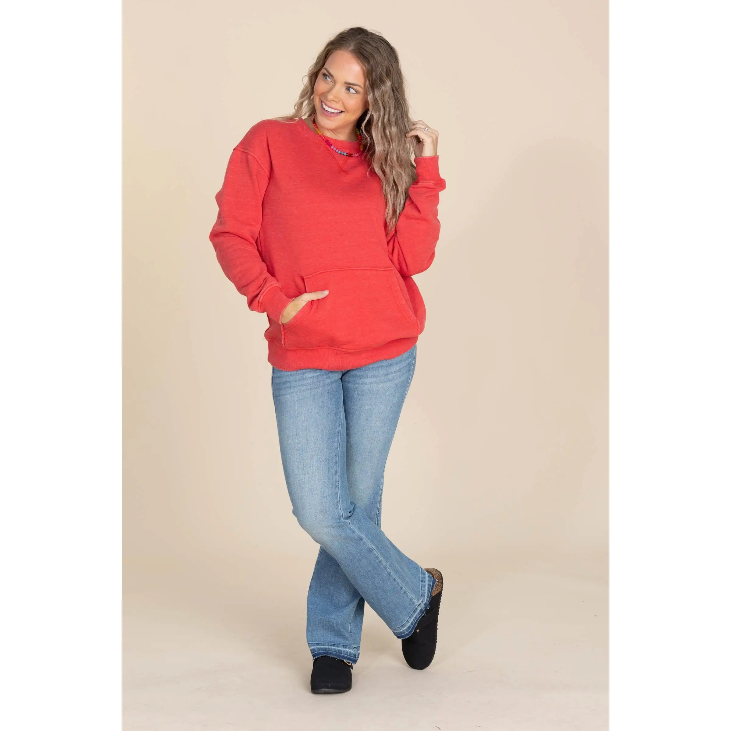 Pigment Dyed Cozy Campfire Sweatshirt