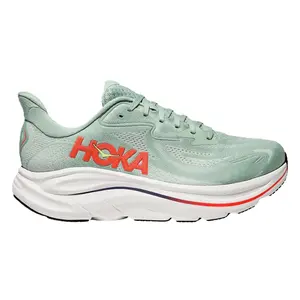 Hoka One One Clifton 10 Sage Neon Flame 1162030-SGNN Men's Fashion Shoes New