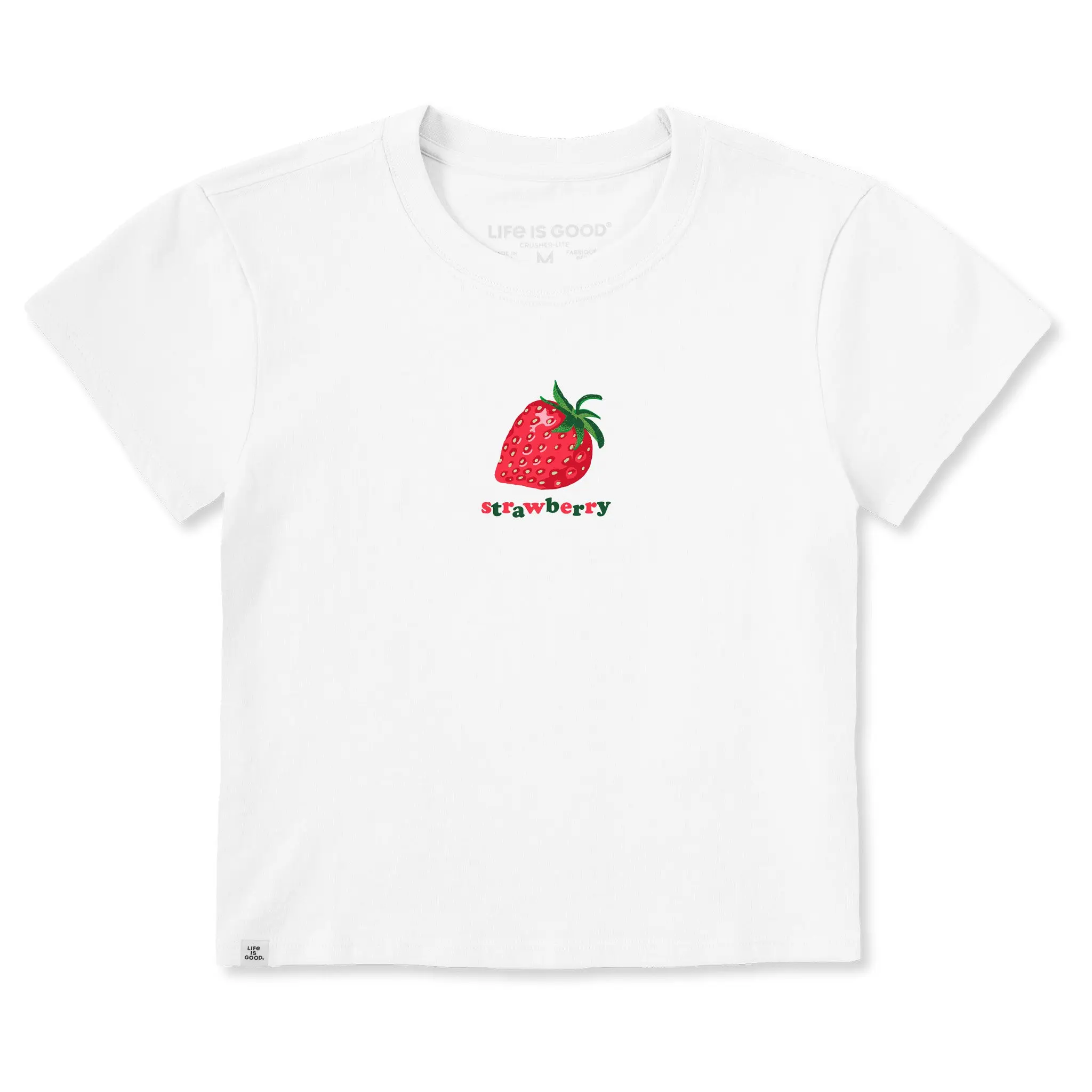Women's Lil' Strawberry Crusher-LITE Shrunken Tee