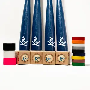 Kore Custom Bat Kit 4 Bats 4 Kore Baseballs & Tape for Personalization (Blue Bats and Red Bats available)