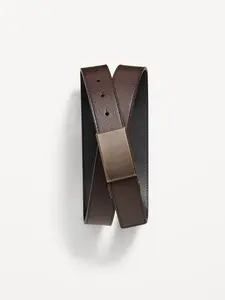 Old Navy Men's Faux-Leather Reversible Ratchet Belt