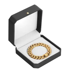 IGE 24k Gold Plated Cuban Link Chain Bracelet – Luxury Designer Gold Bracelet for Men, Fashionable Cuban Link Jewelry for Collectors