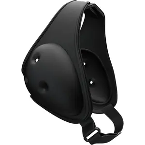 | Wrestling Headgear Earguard | Adult Black Soft Grappling  Gear | Adjustable Ear Guards MMA Jiu Jitsu