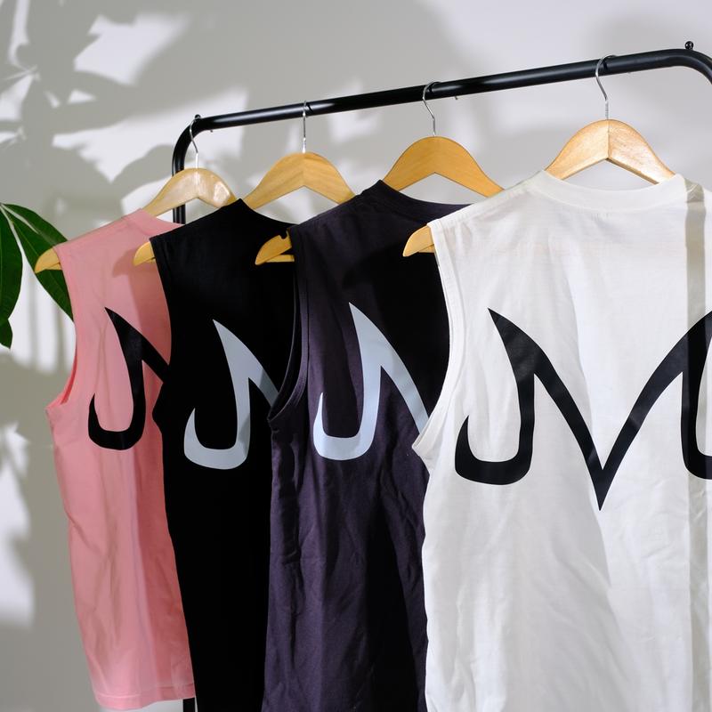 80s 90s Dragon Ball DBZ Oversized singlet muscle men's graphic tees majin print Fits Anime tank tops men gifts Cotton Breathable Fabric Fashion