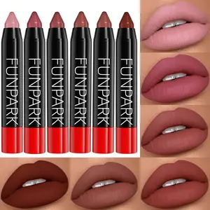 Long Lasting Matte Lipstick (1 Box), Moisturizing Lipstick, Suitable for All Occasions Lip Makeup, Girls and Women Makeup Accessories, Gloss