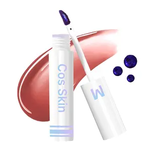 1 Tube Color-Changing Matte Lip Gloss - Waterproof, Long-Lasting, Color-Locking & Tear-Off, Non-Stick Cup Not Fade, Ideal Daily Makeup Tool for Shopping/Business Trips, Perfect Gift for Friends/Boyfriends/Girlfriends/Christmas