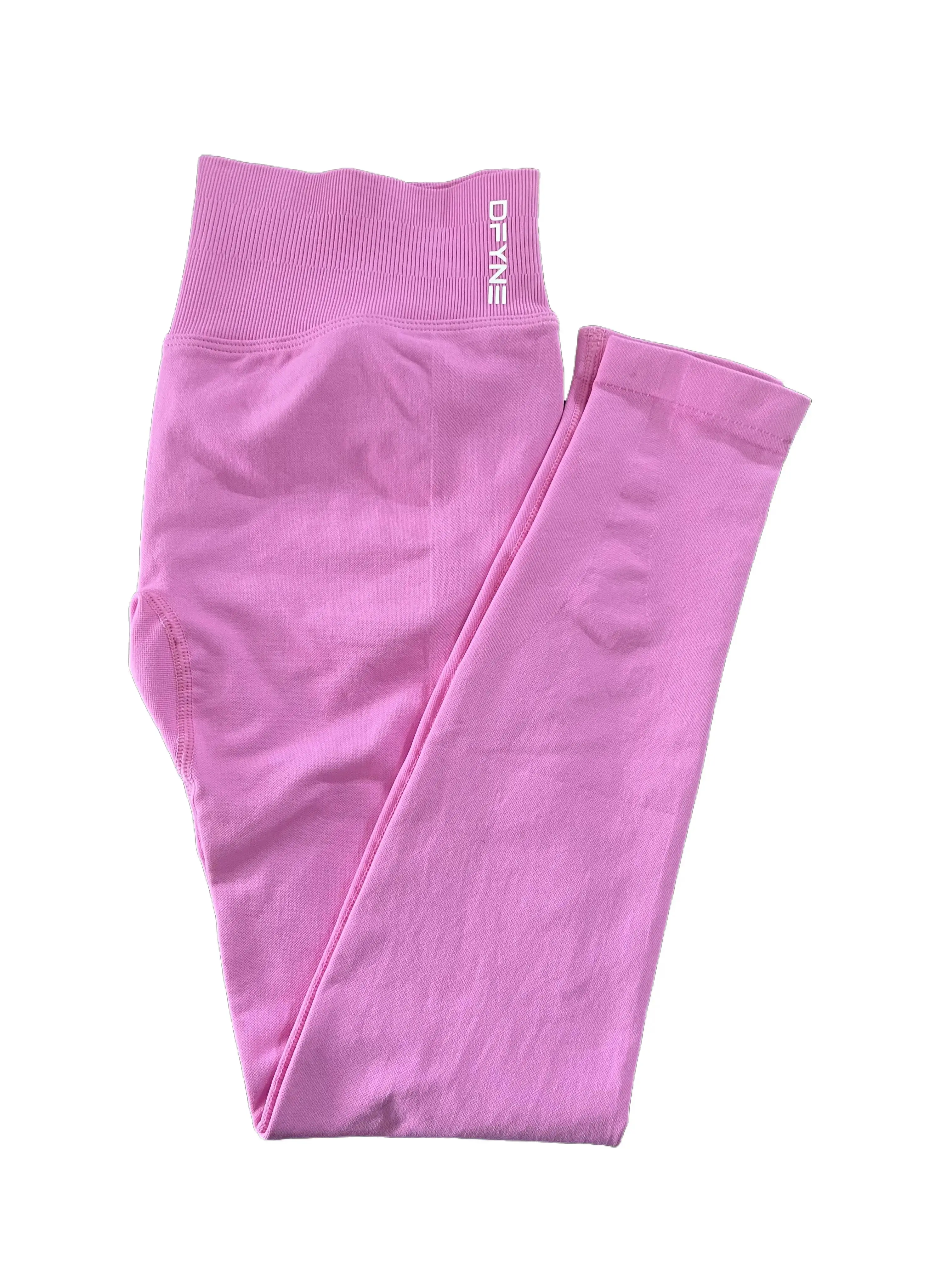 Women’s DFYNE Impact Seamless Workout Leggings – Sculpt Stretch High-Waist Training Pants yoga