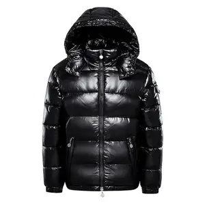 LittleFishOutdoor winter outfits outfit winter outfits men down jacket boyfriend christmas gifts Fashion Waterproof Short Down Jacket Male Lightweight Snow ski Duck Down Parka High Quality Glossy Parka Winter Down Jacket Mens