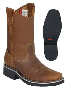 Establo Men’s Work Boot - Crazy Leather in Mango   41530