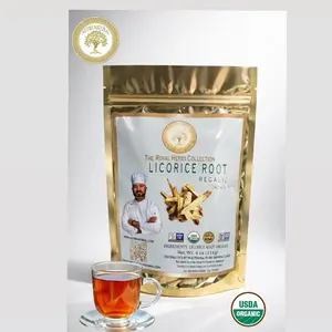 Nutri-Natural Licorise Root Regaliz Organic Herbal Tea 4oz loose leaves Hand picked