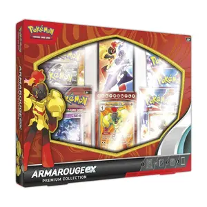 Armarouge ex Premium Collection Box Pokemon Trading Card Game - 6 Booster Packs
