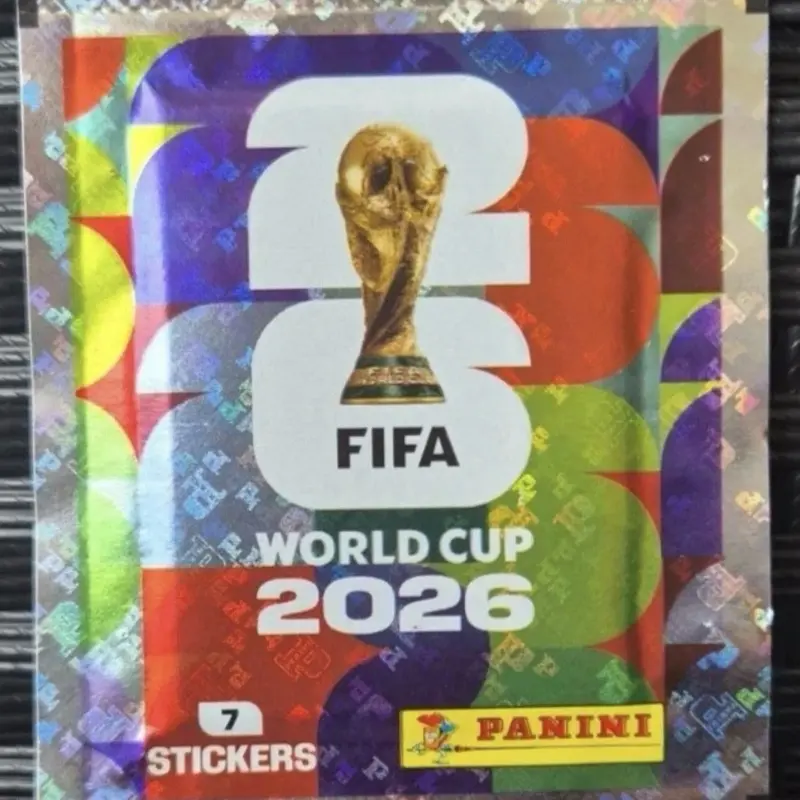 Sealed Pack (7 Stickers): Panini Official 2026 FIFA World Cup Stickers, Retail Version, Officially Licensed Soccer Collectibles, Album Sold Separately