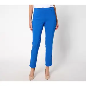 Susan Graver Regular Ultra Stretch Slim Leg Pants