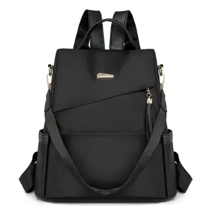 everyday use backpack Aesthetic Multi-Pocket Backpack | Anti-Theft & Lightweight for Daily Use Lightweight Nylon Anti-theft Casual Travel Daypack