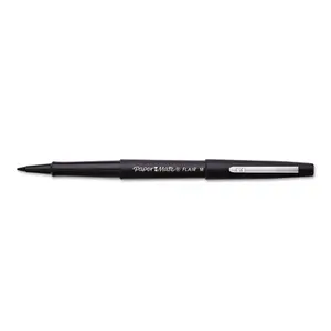 Papermate  Flair Felt Tip Marker Pen - Black Ink- Medium