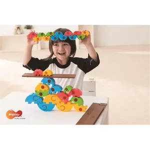 212 MAIN Weplay Jumbo Circus Stacking Toy - Elephant Shape, Colorful Design, Ages 1+ Yrs, PP Plastic Construction, Leisure & Outdoor Recreation Equipment