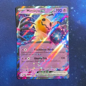 2025 Pokemon Mimikyu ex 069/159 Journey Together Double Rare Holo NM