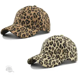 Leopard Print Baseball Cap for Women, Trendy Stylish Breathable Casual Hat, Fashion Hat
