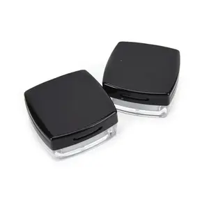 Plastic Loose Powder Container with Sieve, Matte Cap, Compact Portable Box, Makeup Tool, Cosmetic Storage Organizer