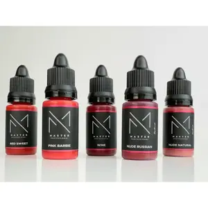 Master Professional Lip Blushing Pigments Ink - Lip Pigments for Permanent Lip Color – Professional Lip Tattoo Pigments