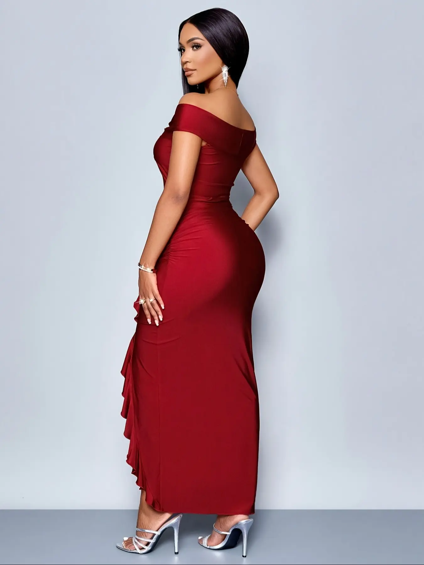 guangzhou ruched dress Guangzhou Ruched Dress - Pink