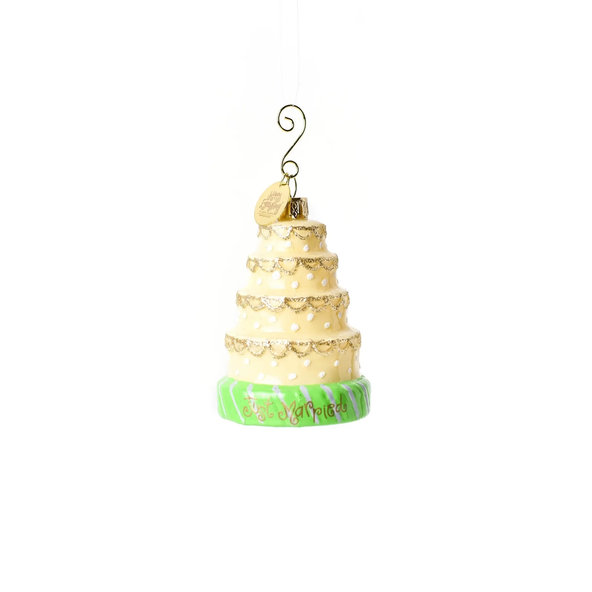 Wedding Cake Shaped Ornament