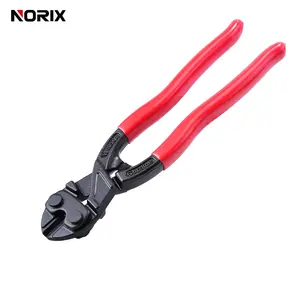 NORIX 8 Inch Heavy-duty Mini Bolt Cutters  Leverage-Assisted Side Cutters Wire Rope Cutter Sharp cutting edge designed based on the principle of leverage.Hardened Pliers Body  Stronger and More DurableTools for professional workers cable